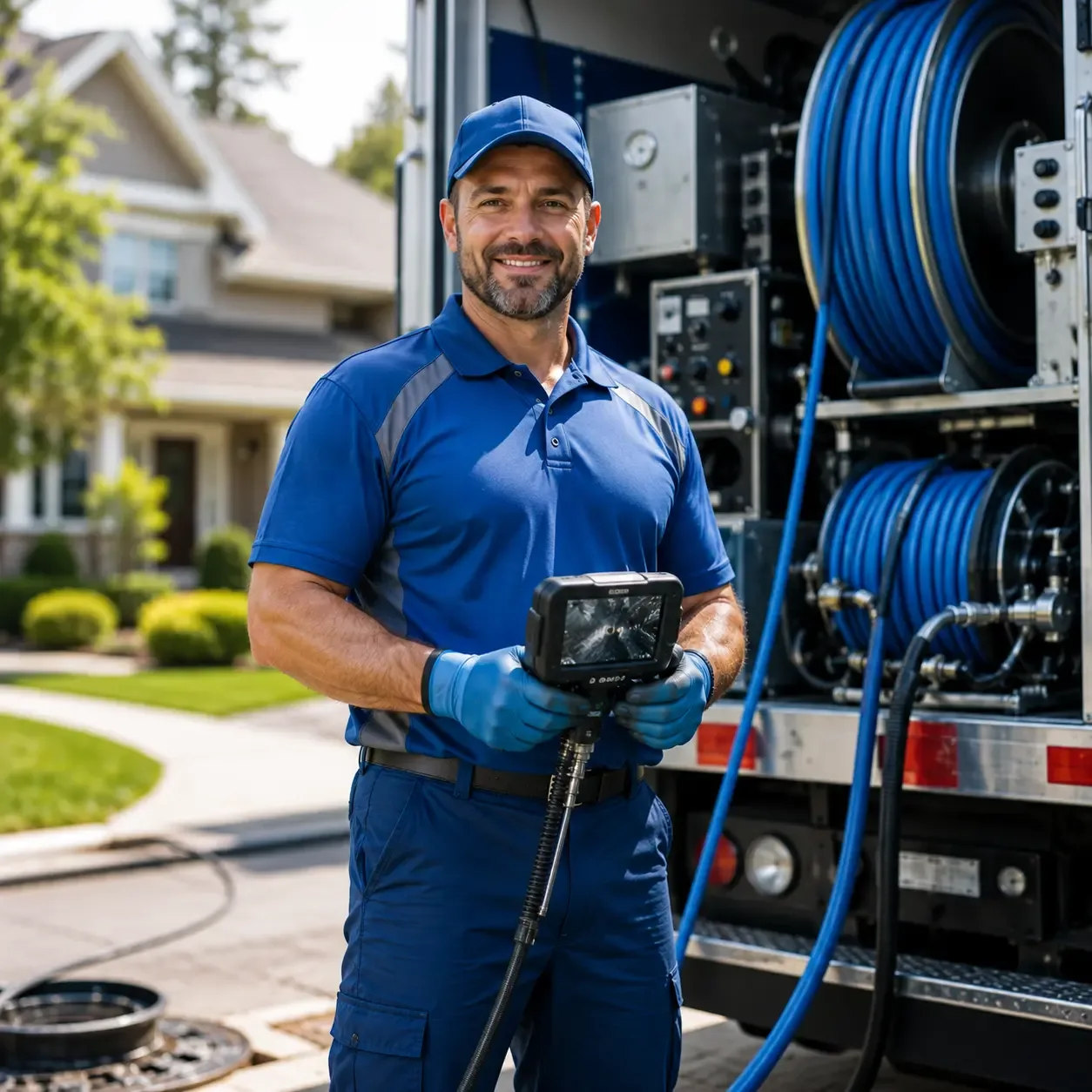 Local outdoor drain cleaning specialists in Bronston, KY